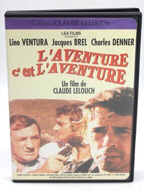 L'Aventure C'Est L'Aventure (DVD) Region 1 Tested Lino Ventura